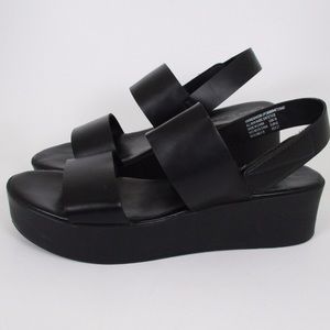 Big Buddha Black Platform Shoes